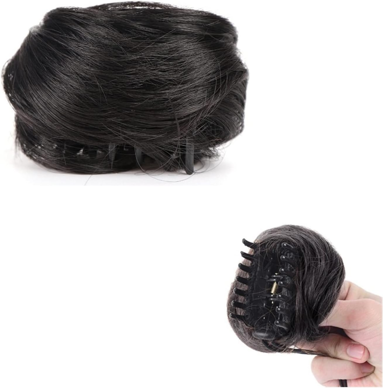 Amazon.com: DYPASA Messy Bun Hair Pieces 1PCS Claw Clip in Hair Bun ...