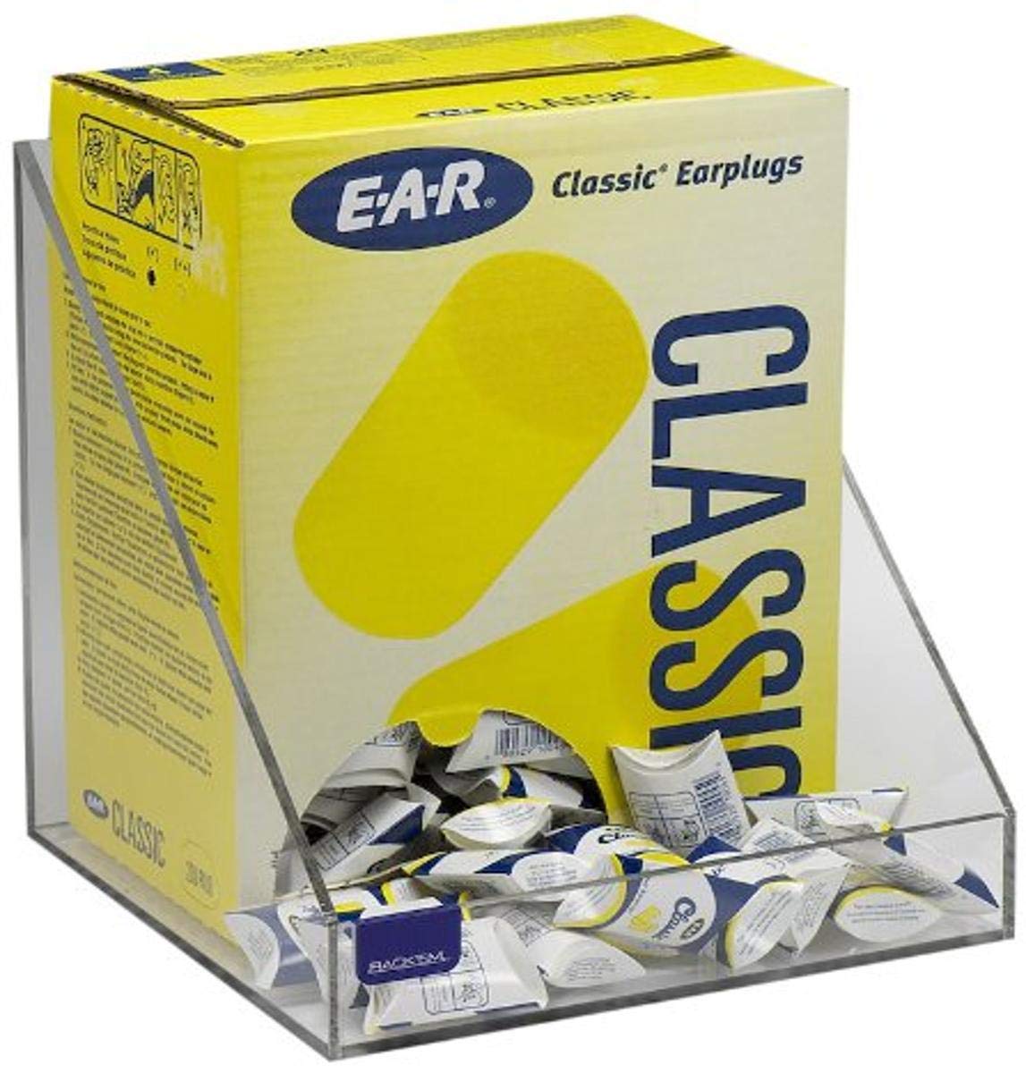 Horizon 5130 Acrylic Plastic Foam Ear Plug Dispenser, 105/8" Width x