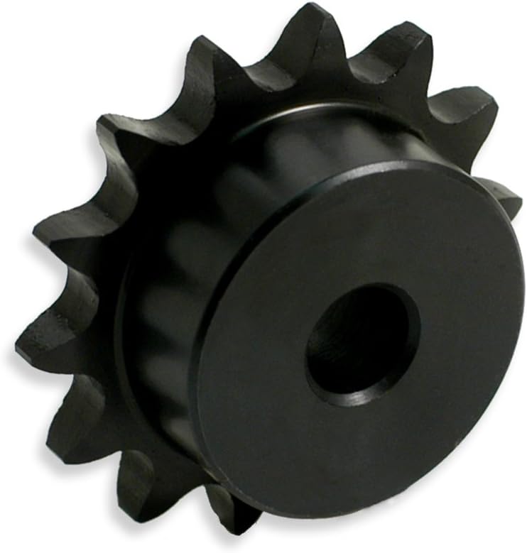 Tritan25B09H X 1/4 MPB Plain Bore B-Hub Sprocket, 9 Teeth, 1/4" Pitch, 1/4" Plain Bore