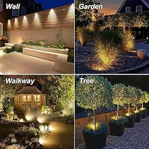 Solar Spot Lights Outdoor, Solar Landscape Spotlights IP65 Waterproof 9.8ft Cable, Dusk to Dawn Solar Uplights for Tree Garden Yard Driveway Porch Walkway Pool (6-in-1, 3000K Warm White) Solar Spot Lights Outdoor Solar Landscape Spotlights IP65 Waterproof 98ft Cable Dusk to Dawn Solar Uplights for Tree Garden Yard Driveway Porch Walkway Pool 6 in 1 3000K Warm White