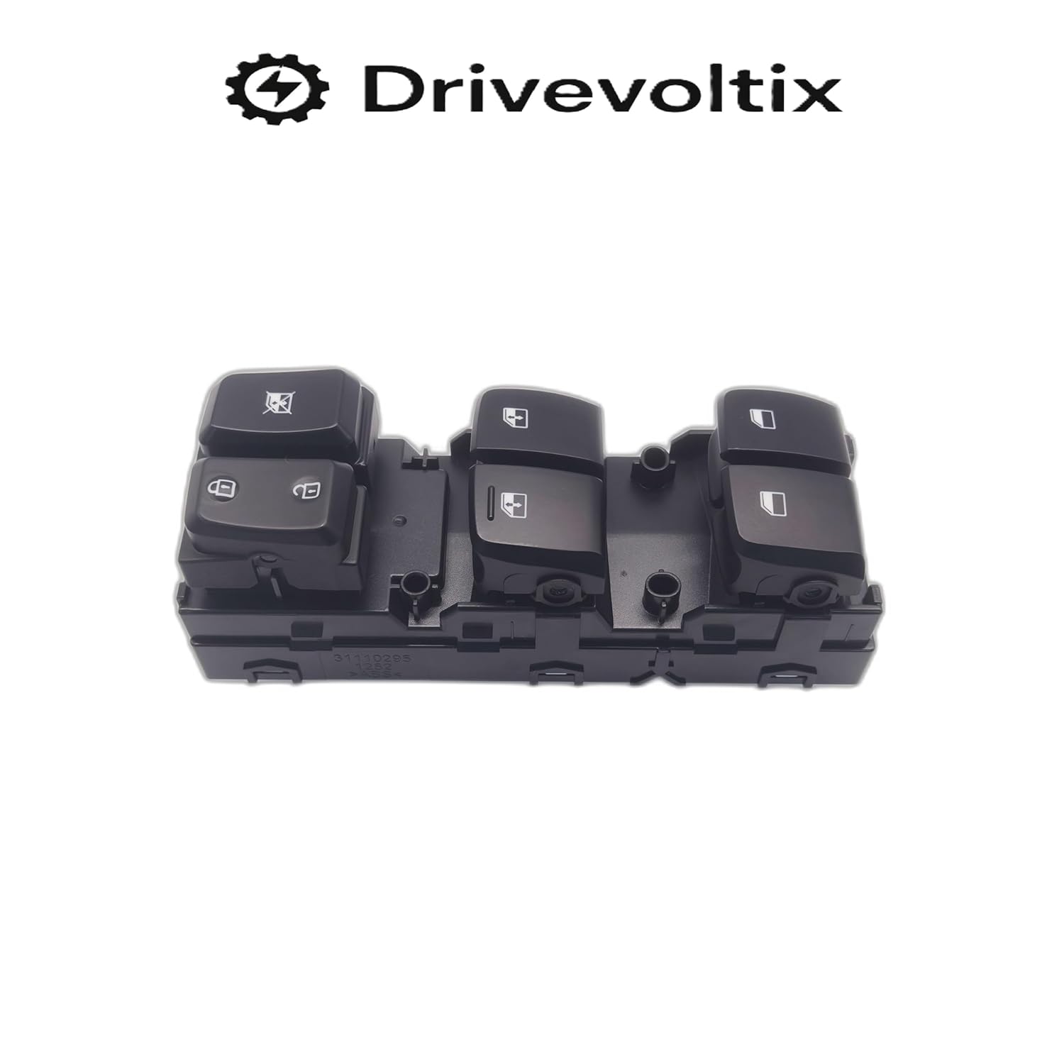 Master Power Window Switch Compatible with Hyundai Kona 2018-2023, Replaces OEM 93570-J9200, 93570J9200, 2 Auto