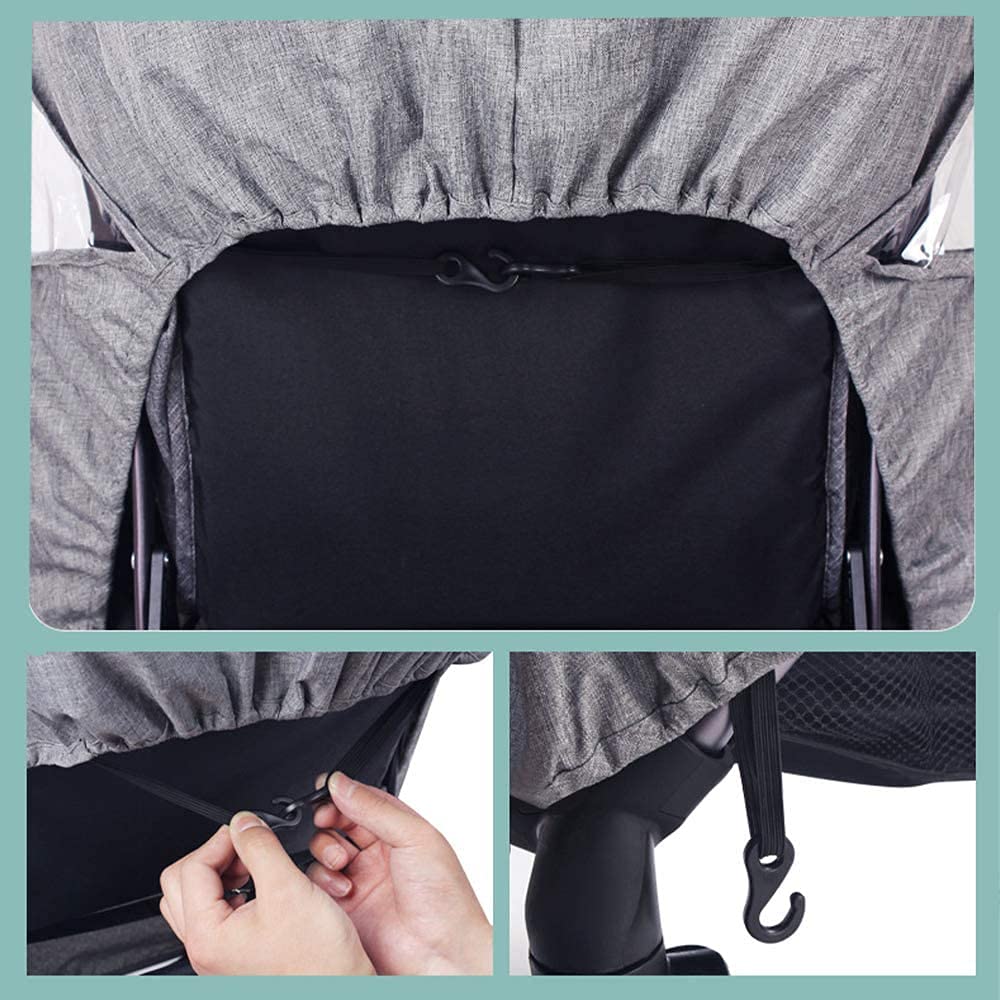 Peg Perego Rain Cover Stroller, Parapioggia Compatibile con Passeggini, Passeggino Volo, Veloce, Vivace, Book e altri
