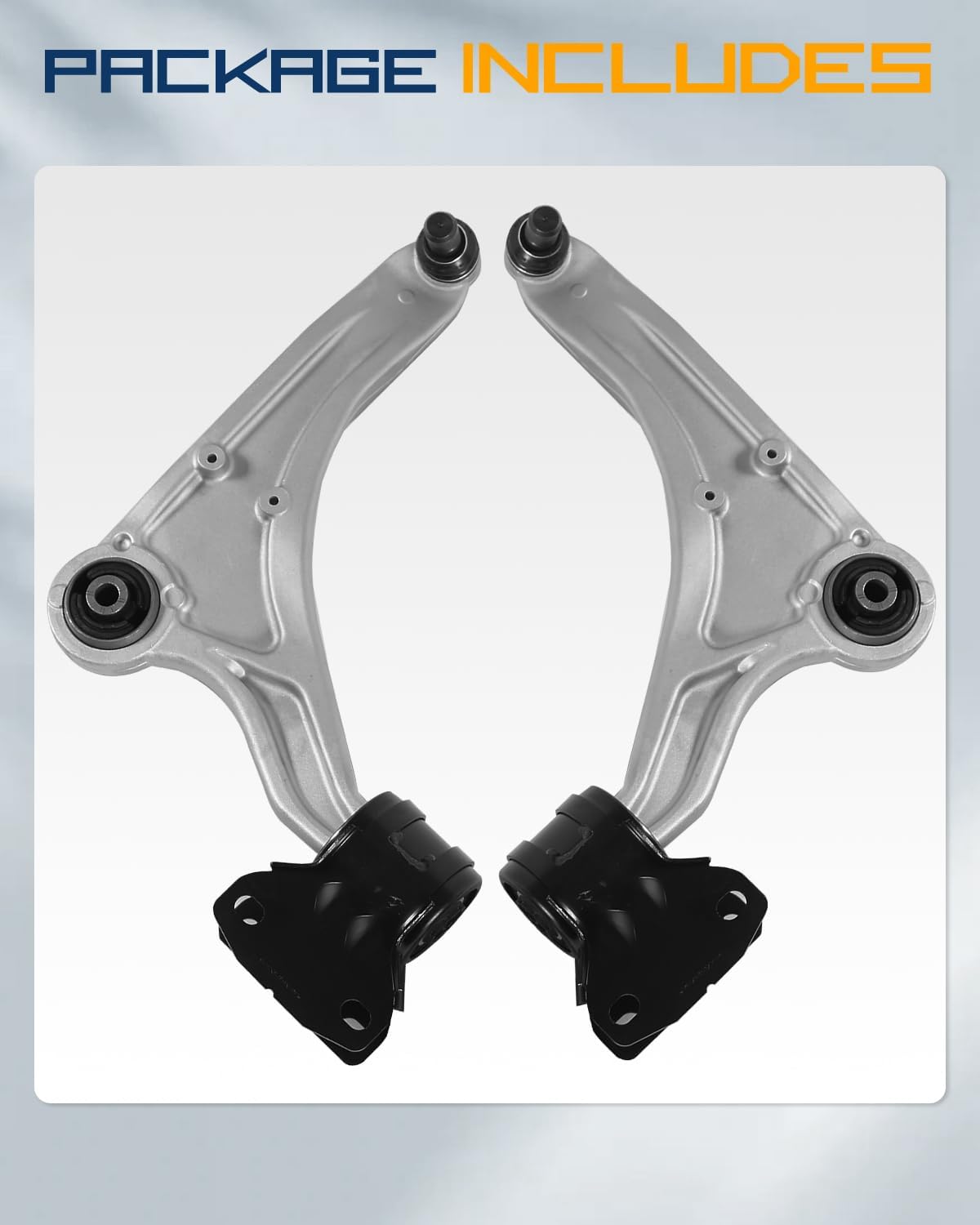 Pair Front Lower Control Arm Fits for Ford Fusion 2013-2017 for Lincoln MKZ 2013-2018 Suspension Kit w/Ball Joints Replacement K623000 K623001