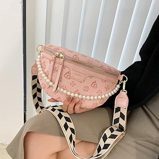 MiyabitorsBorse a Tracolla in Pelle da Donna con Zip Borsa a Tracolla Casual con Tracolla Larga da Viaggio per Il Tempo Libero all'aperto per Le Donne Marsupio