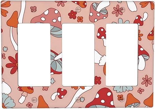 Miniatura 133 de Deep Blue Sea Turtles 1 Gang Outlet Covers Duplex Receptáculo Placa de pared Decorativa Eléctrica Placa Delantera Interruptores de Luz para Cocina