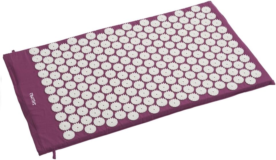 Shunu Acupressure Mat or Pillow Helps Ease Aches, Pains & Muscle Tension (Mat)