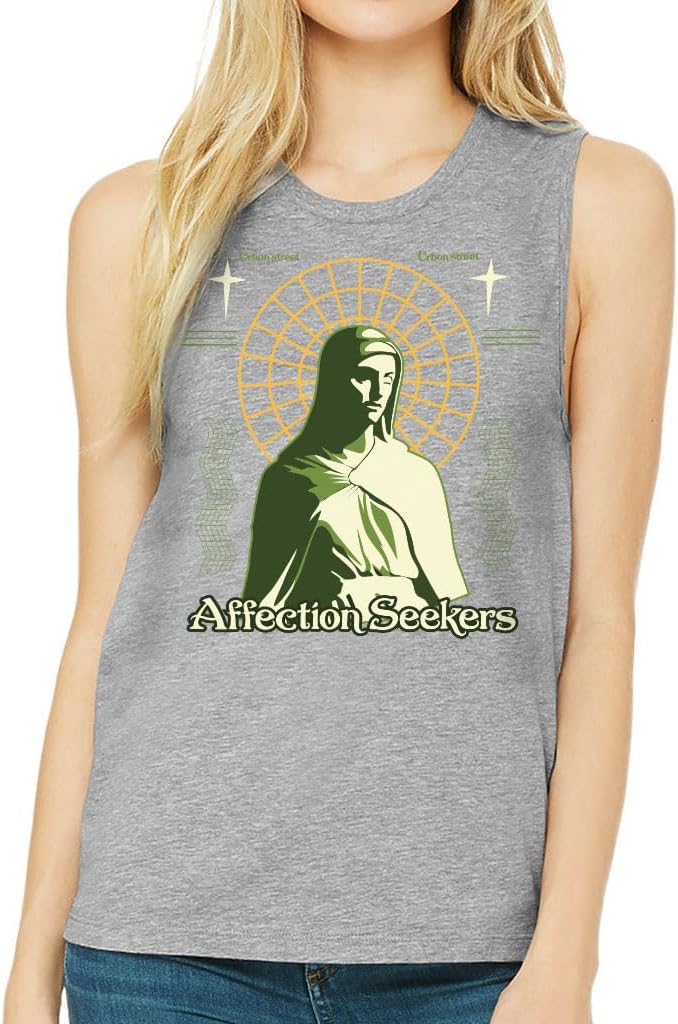 Affection Seekers Women's Muscle Tank - Gift for Her - Art Lovers Gifts