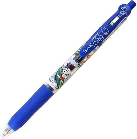 Amazon 限定 サラサクリップ スヌーピー ボールペン0 5mm コバルトブルー Jj29 Sn4 Cobl ジェルインクボールペン 文房具 オフィス用品