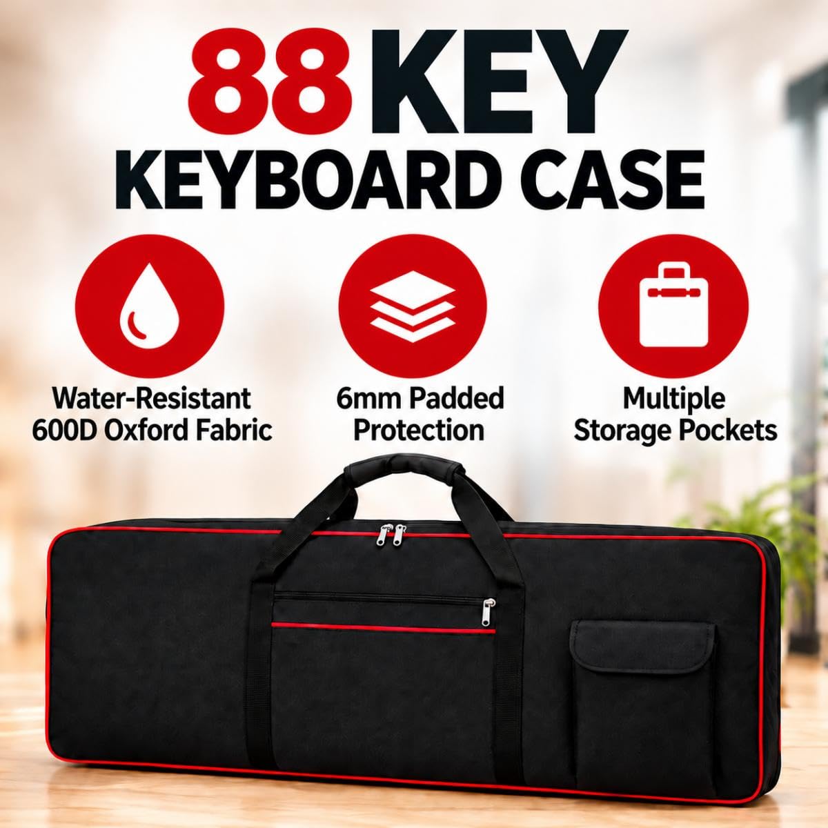 Keyboard Case für 88 Tasten für Ringway RP120 2020-2023 2024 2025 2026+