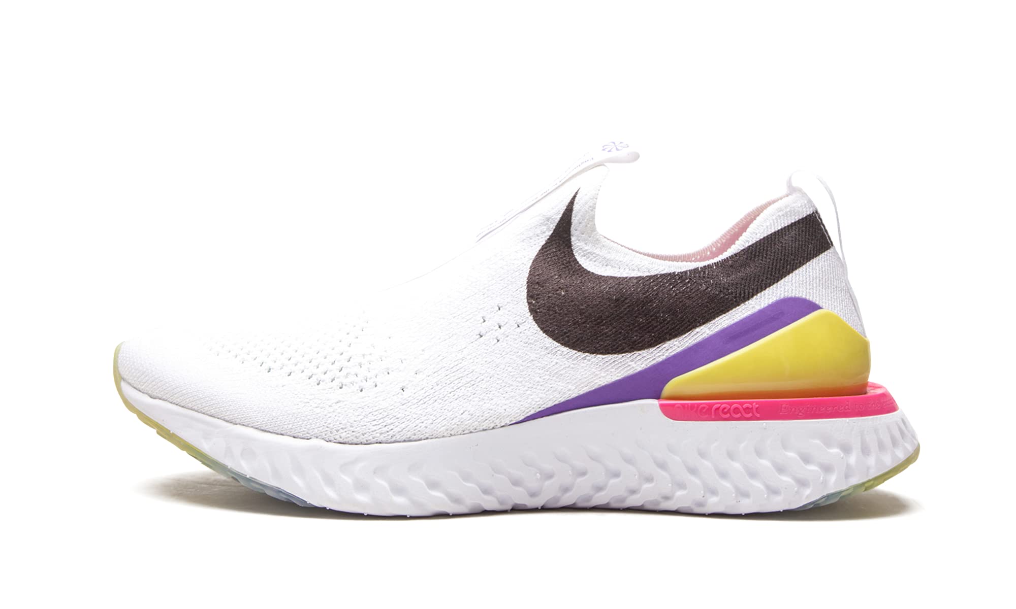 epic phantom react flyknit running shoe