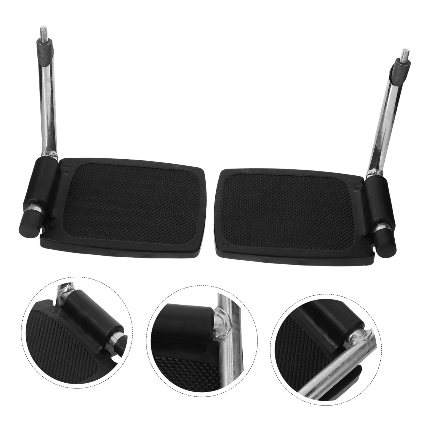 Reposapiés Para Silla De Ruedas De Repuesto Pedal De Reposapiés De Metal Para Silla De Ruedas Uso Interiores