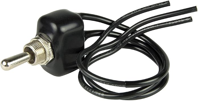 BEP 1002005 SPDT PVC Coated Toggle Switch With Wire Leads -On/Off/On