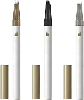 4 Tip Eyebrow Pencil Waterproof 3PCS Brow Pen...