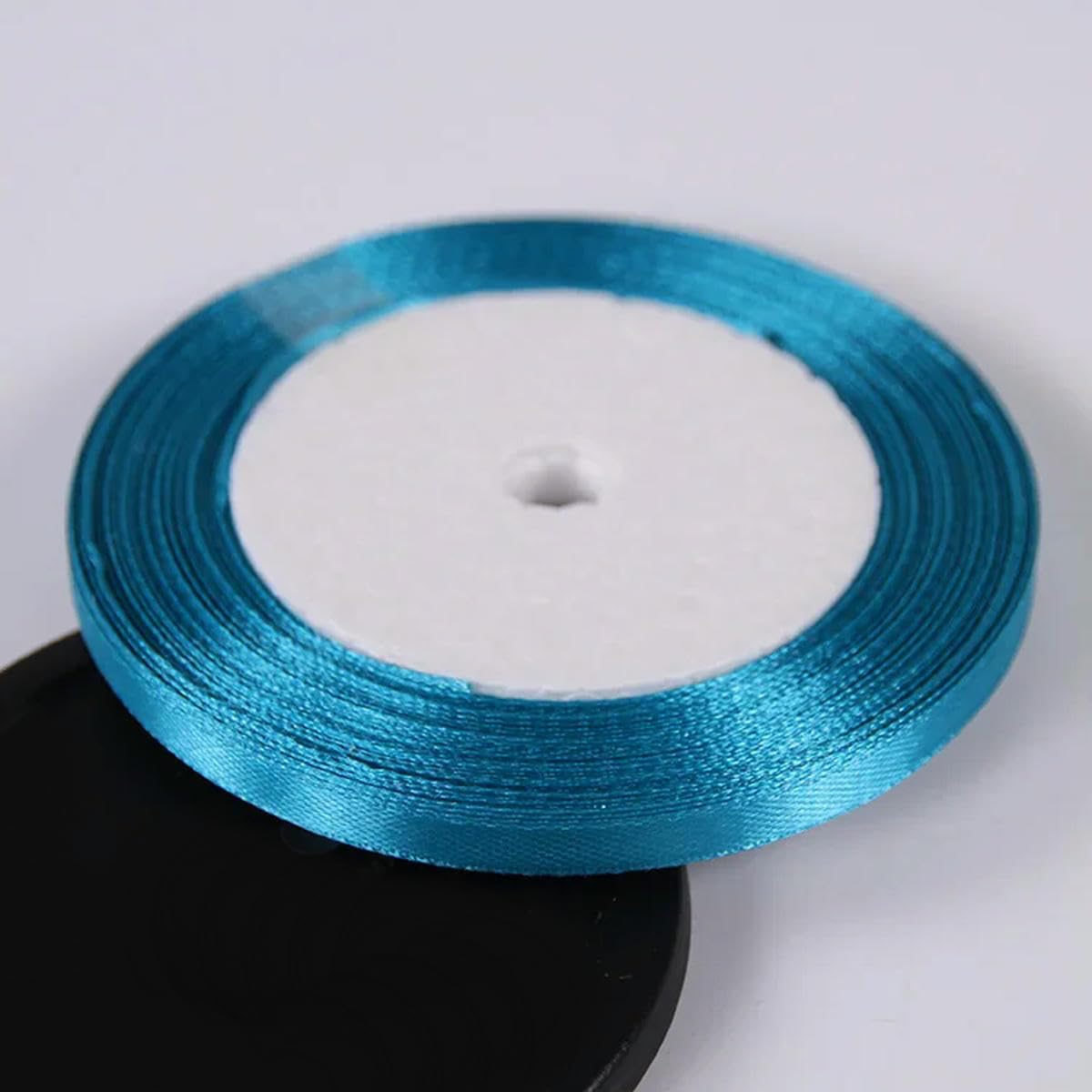 CIVIOOH 22 Meters/Roll 6mm Satin Ribbons Party Gift Wrapping Ribbon DIY Handmade Crafts