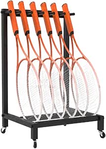 Amazon.com: Tennis Racquet Storage Rack,Sports Equipment Storage Rack ...