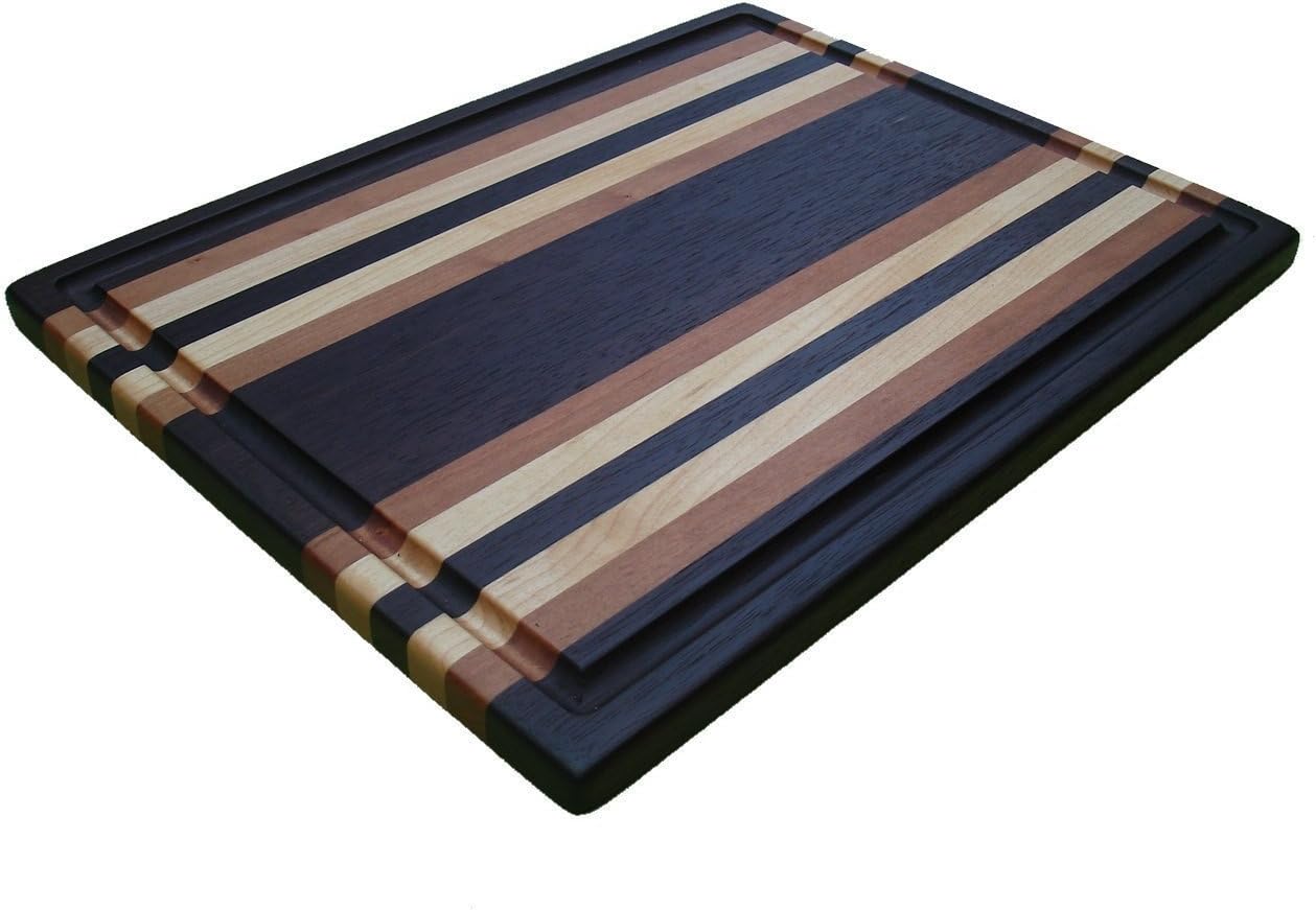 Manhattan Series Extra-Large Cutting Board - Walnut, Cherry & Maple
