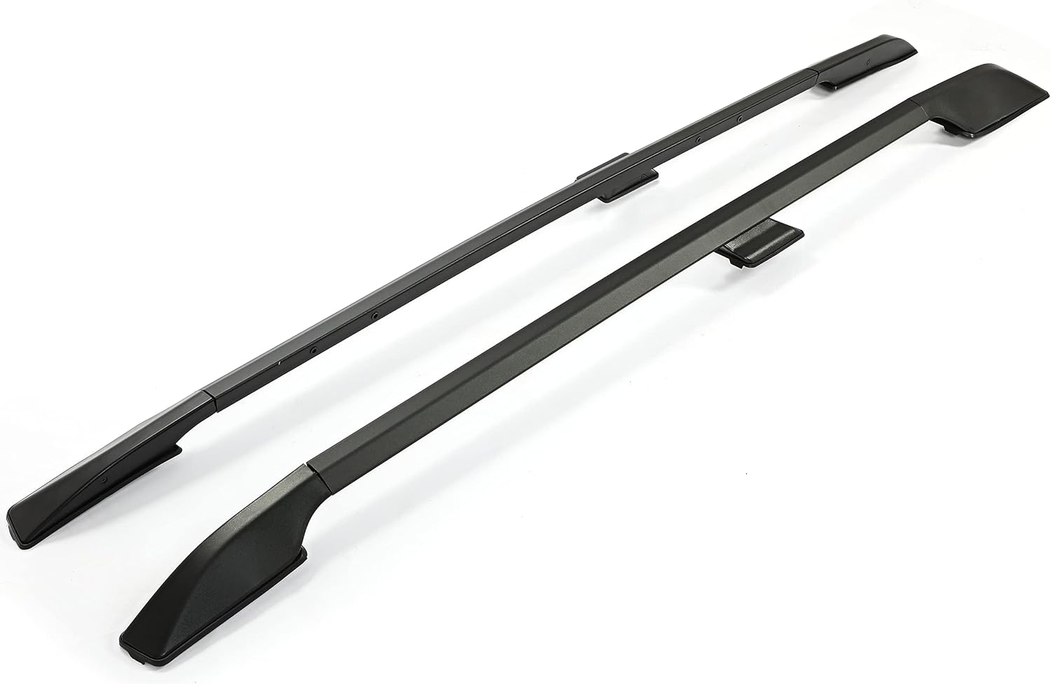 ALMULOO Roof Rack Side Rails Compatible with 2011-2017 Honda Odyssey, Heavy Duty Aluminum Luggage Rack Black Powder Coated with Hardware