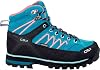 Womens Moon Mid Trekking Shoes Wp Trail Running, 9 US