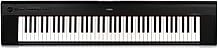 Yamaha Piaggero 76-Key Lightweight Portable Keyboard, Premium Yamaha Voices, Graded Soft Touch Keys, Black NP32B