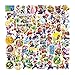 Iacsvo Lot de 100 autocollants Super Mario Bros - Aesthetic Meme - En vinyle - Étanche - Anime - Pour adultes, filles, garçons, enfants - Décoration pour skateboard, cyclomoteur, téléphone