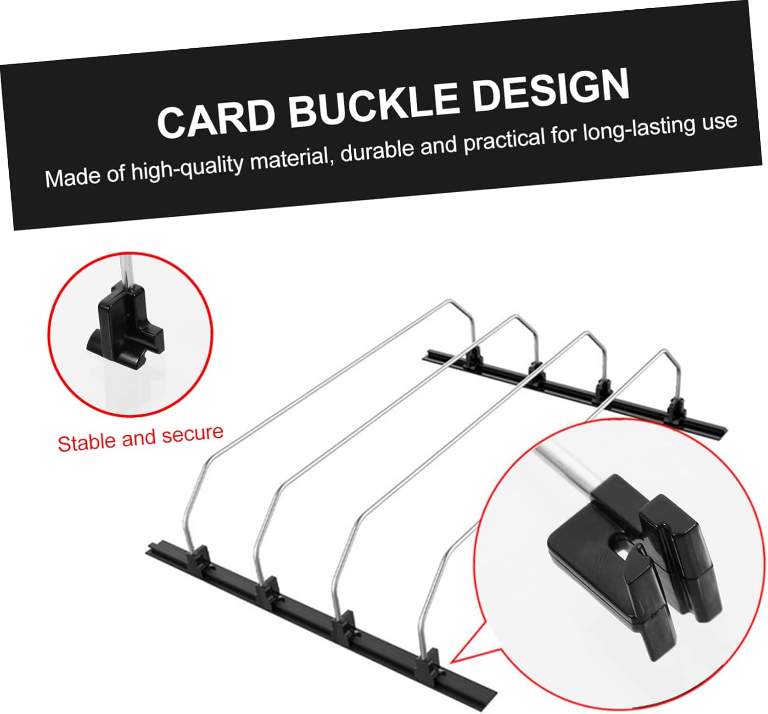 PRETYZOOM 15pcs Supermarket Divider Shelf Wire Shelf Dividers for Detachable Organization Baffle