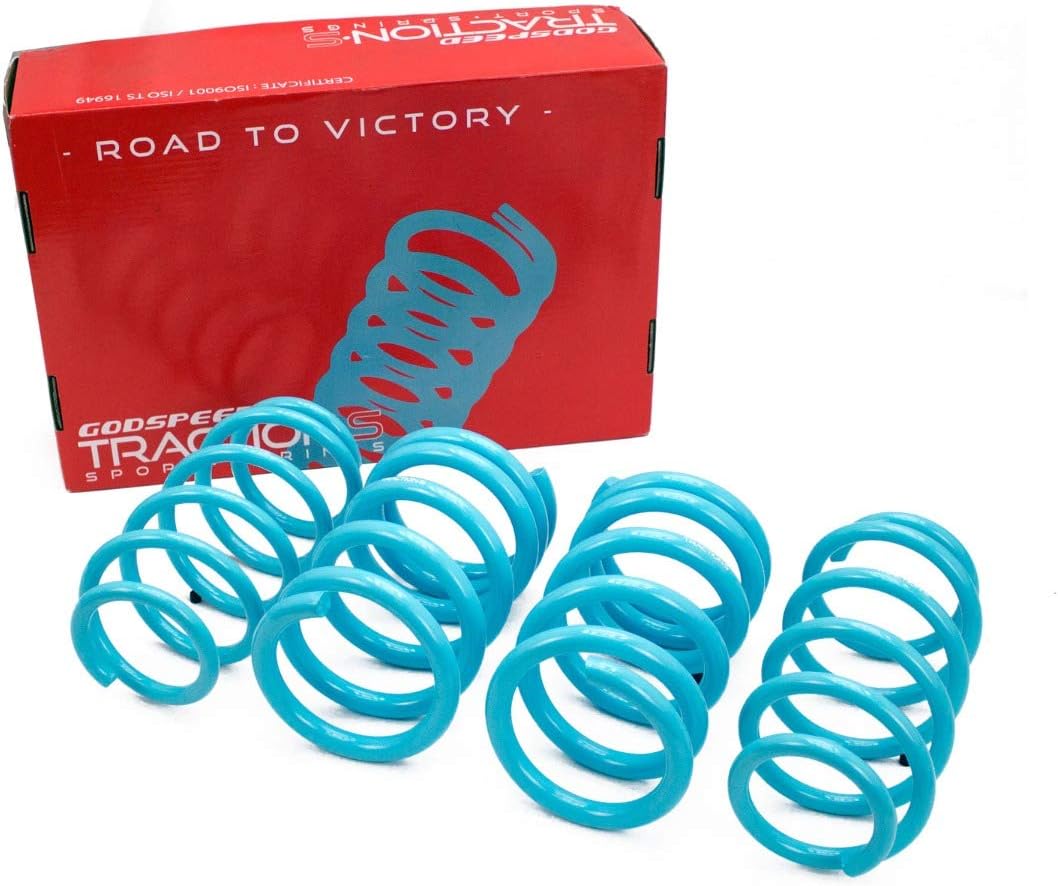 Godspeed LS-TS-HA-0024 Traction-S Performance Lowering Springs For Honda Odyssey (RL5) 2011-17