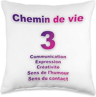 Jean Marc Vignolo Path of Life 3 with Keywords Throw Pillow, 16x16, Multicolor