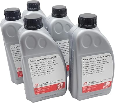 For BMW Cars E84 X1 E83 F25 X3 F26 X4 E53 E70 F15 X5 E71 F16 X6 E85 E86 E89 Z4 Automatic Oil ATF Oil D2 1L 5pcs 90232179571 81229 400272