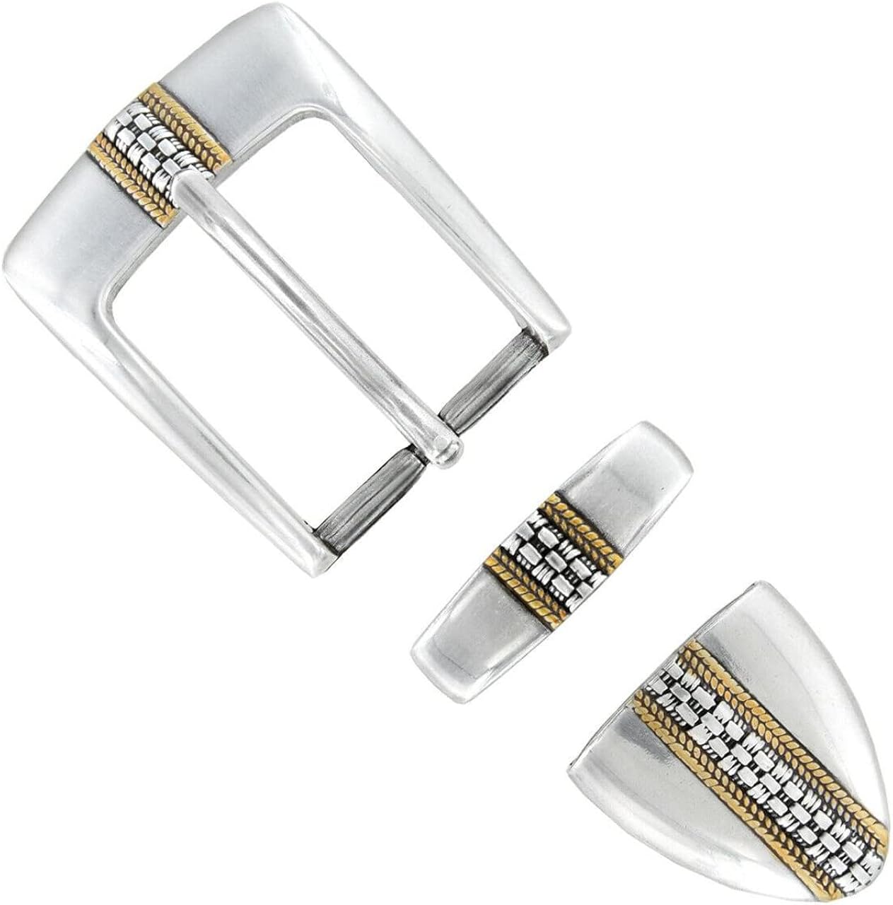 S5825 Italian Calfskin Genuine Leather Designer Golf Dress Belt 1-1/8"(30mm) Wide, Multi-Style Options