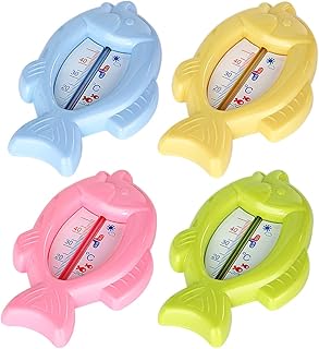 Hohopeti 4Pcs Brinquedos De Banho De Bebê Brinquedos De Banho Para Bebês Brinquedos De Banho De Bebê Para Peixes De Bebê Água De Banho De Bebê Temperatura De Banho De Bebê Suprimentos De