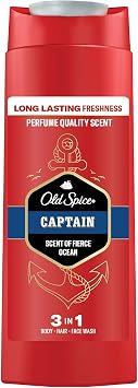 Old Spice Captain Erkek 3’ü 1 Arada Duş Jeli & Şampuan 90 Mililitre