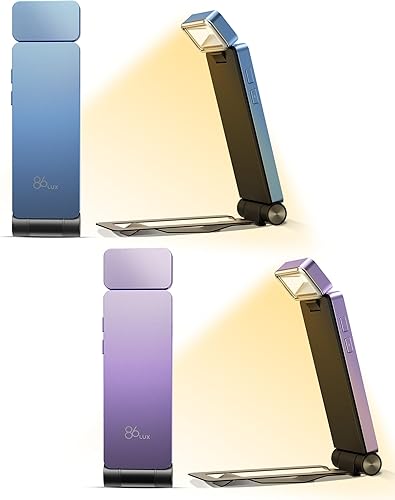 86lux OK08 Libro azul claro y morado (paquete de 2)