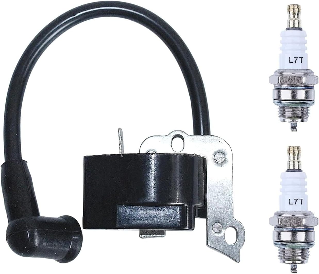 Replacement parts Ignition Coil Fit For FS38 FS45 FS46 FS55 FC55 HL45 KM55 Brush Cutter with 2 Spark Plugs 4140-400-1300