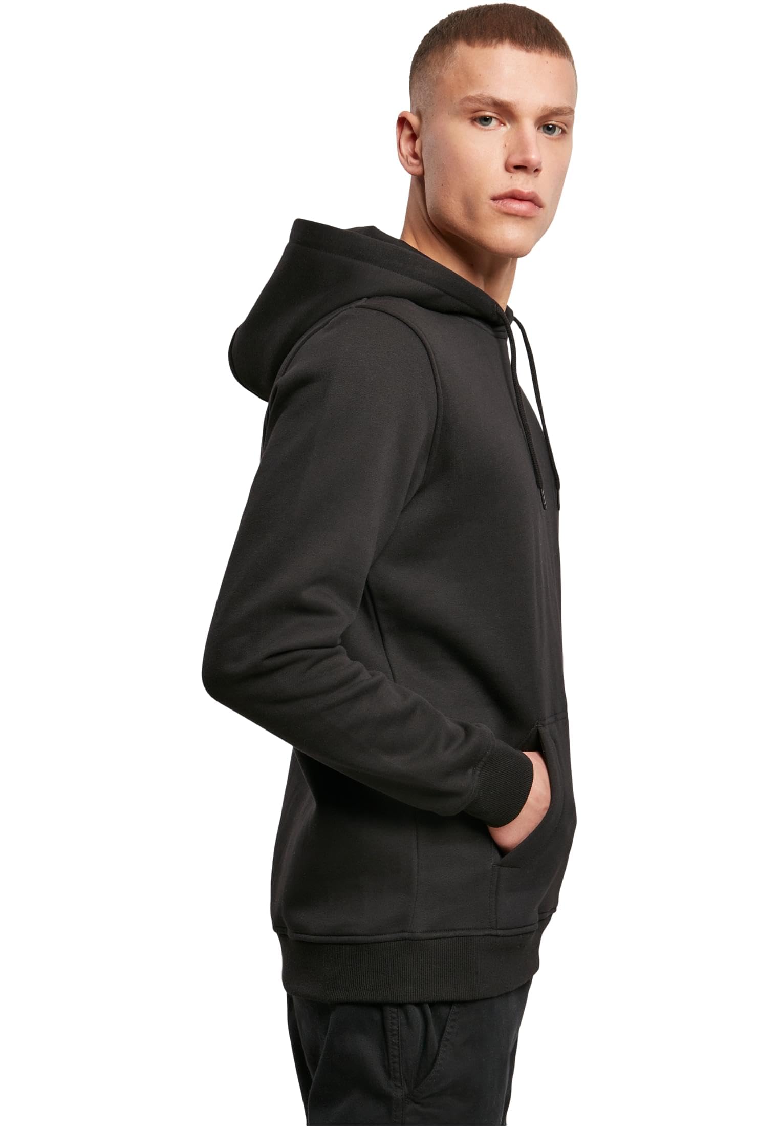 Build Your Brand By011-heavy Hoody Felpa con Cappuccio Uomo (Pacco da 1)