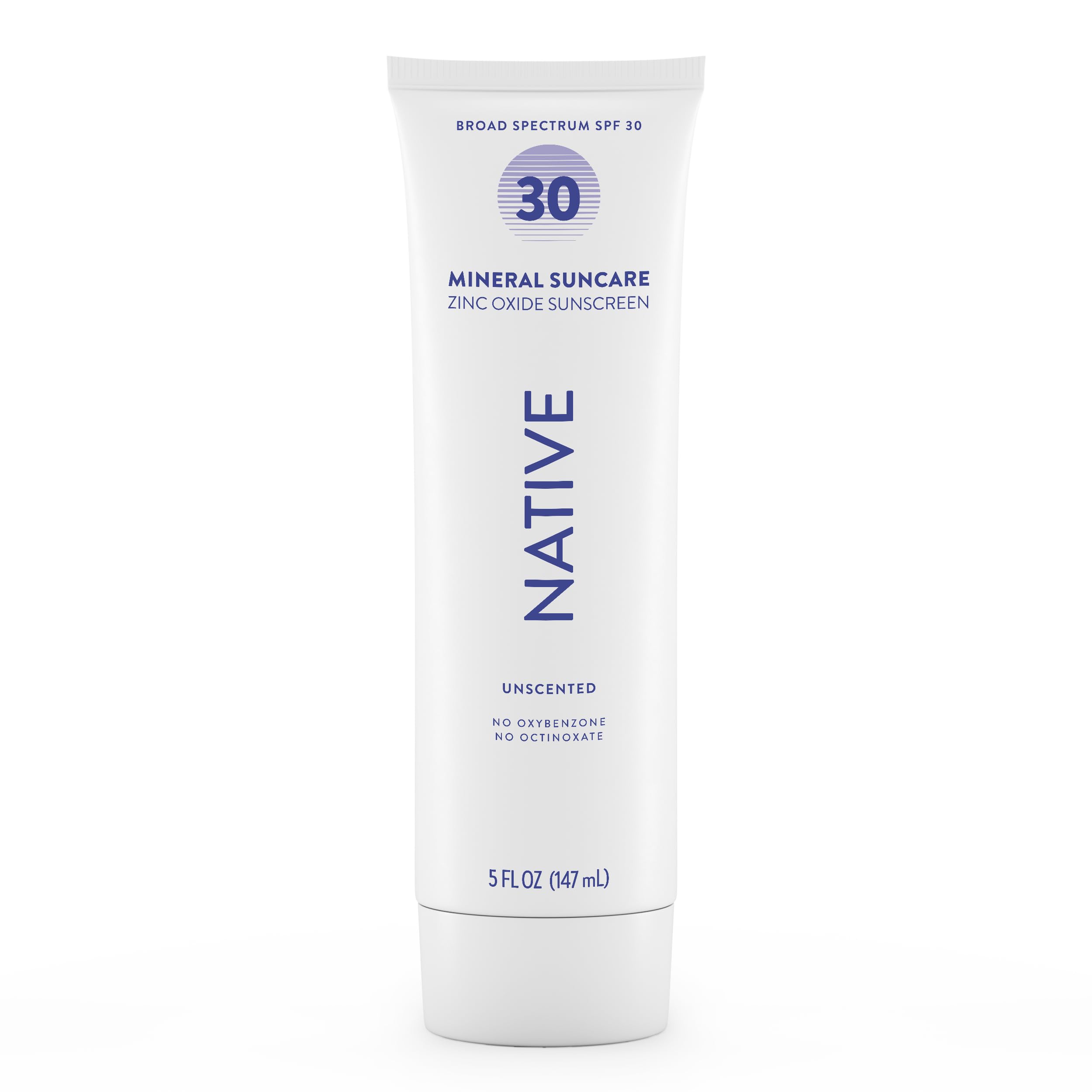 Native Unscented Zinc Sunscreen SPF 30