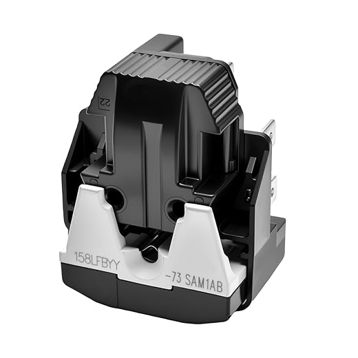 5304529507 Refrigerator Starting Relay and Overload Replaces AP7033330 PS16620630 Compatible with Frigidaire Refrigerator FFTR1814WB1 FFTR1814WW1