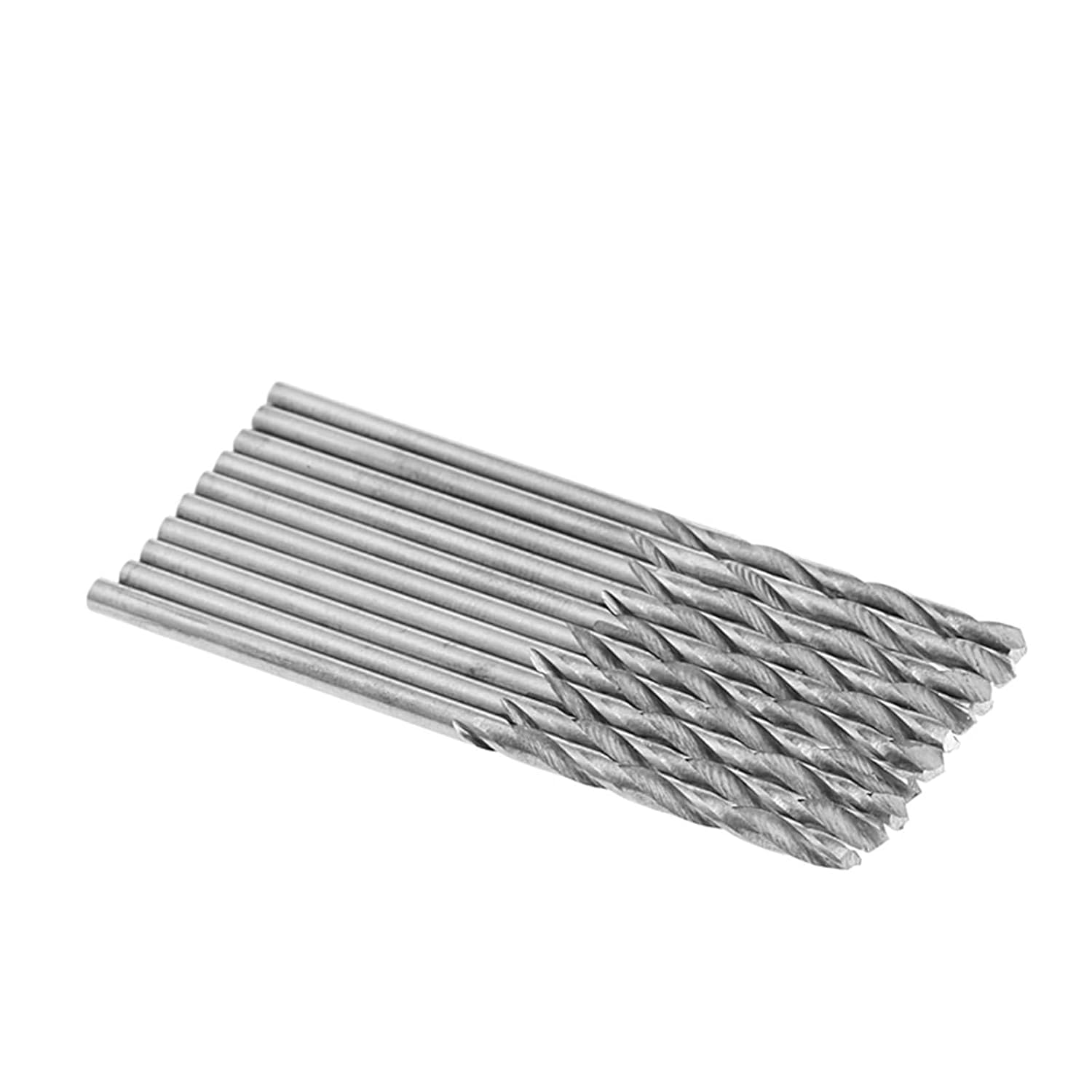 Foret hélicoïdal, Forets Hélicoïdaux HSS 10 Pièces, 0.5-1mm for Métal, Bois Et Plastique