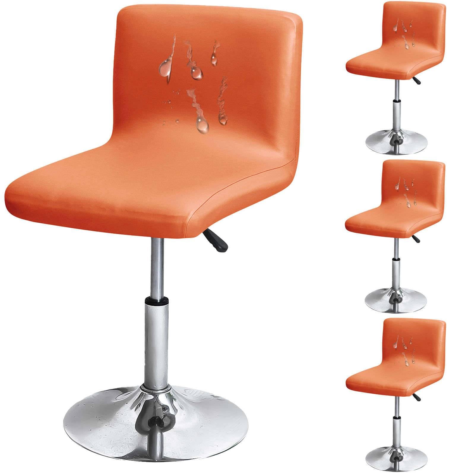 Coprisgabelli Per Cucina Jaotto 4 Pezzi - Elasticizzati, Con Schienale, Universali Per Sgabelli Altri - Foto 5