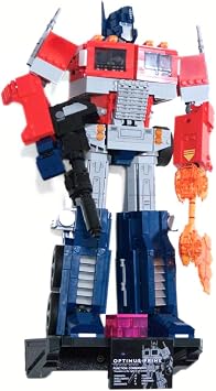 Click & Calm Co. Wall Mount for Icons Optimus Prime 10302 2-in-1 Display Mount, Easy Installation with One Screw for Fans