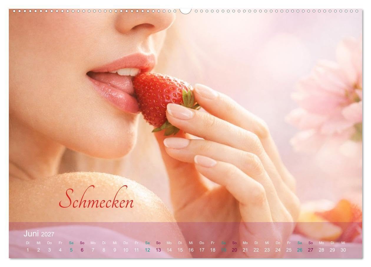 Sinnesmomente - Eine Reise durch die Wahrnehmung (hochwertiger Premium Wandkalender 2027 DIN A2 quer), Kunstdruck in Hochglanz: Dieser Kalender feiert ... allen Sinnen zu genießen. (CALVENDO Menschen)