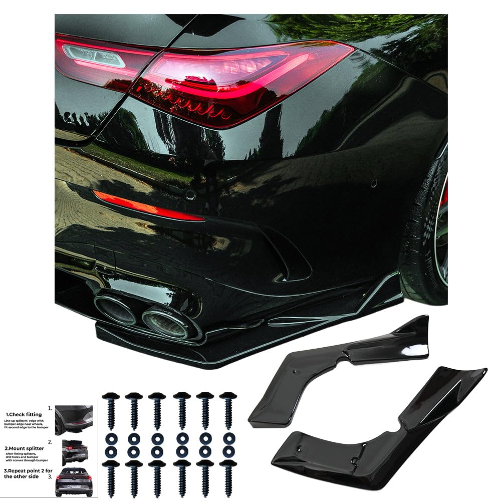Hecksplitter kompatibel mit Mercedes CLA35 / CLA45 Aero Pack C118 2019–2023