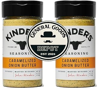 Organic Caramelized Onion Butter, 5.6 ounce each (2-PACK) Seasoning
