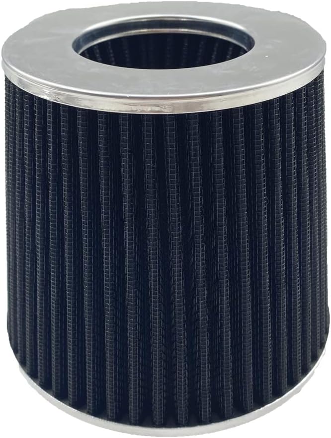 3" Cold Air Intake Kit with Filter Replacement 1998-2002 fit for Honda Accord 2.3L 1997-2001 Prelude 2.2L (Black&Black)