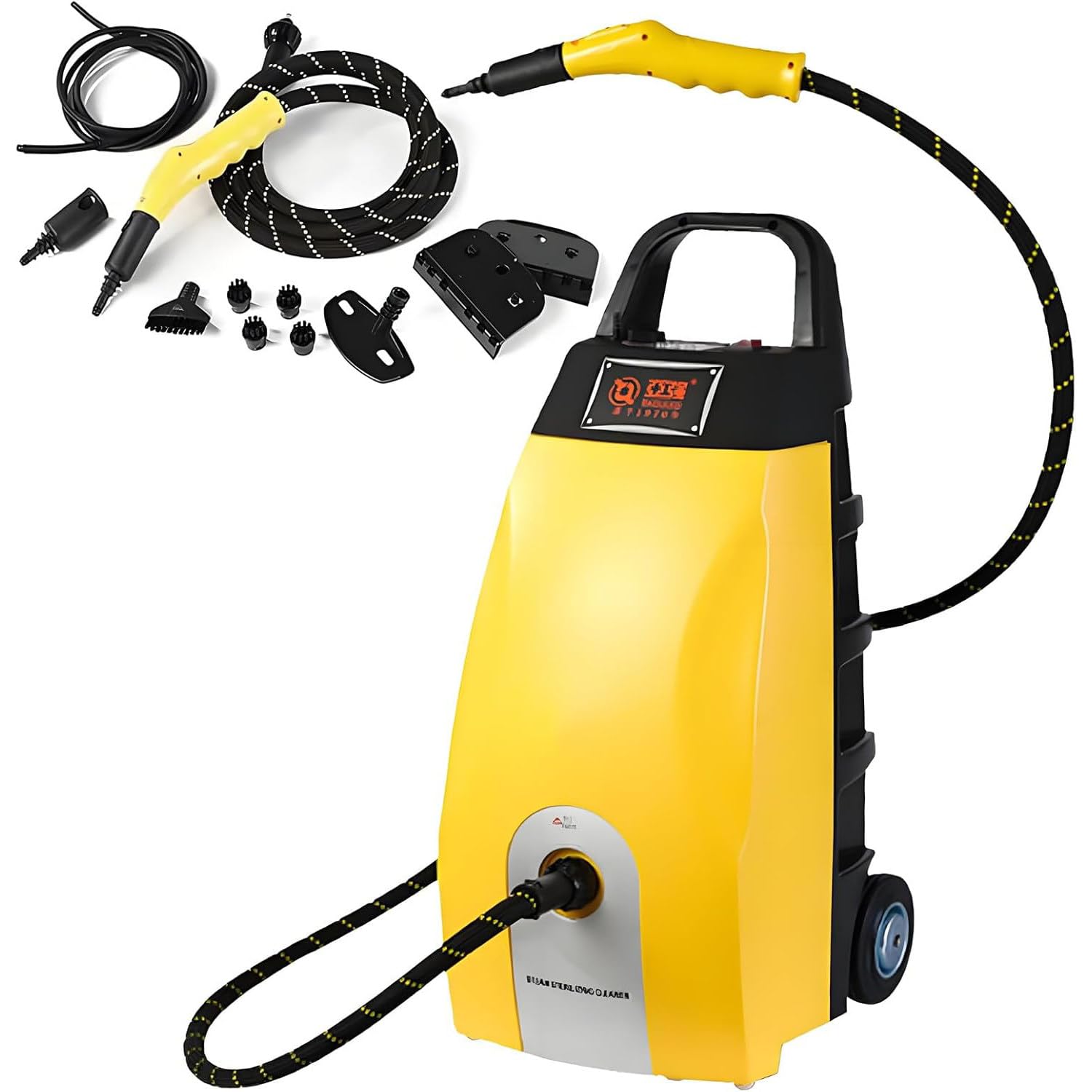 6 in 1 Steam Cleaner 2500W High Pressure Steamer for Cleaning 3 5L Portable Steamer Machine with 6