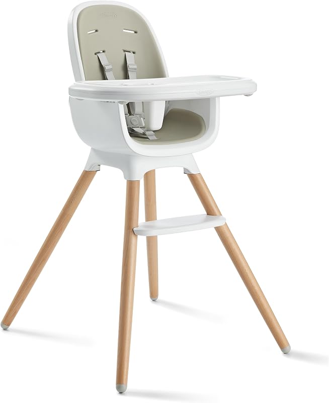 Table2Table Lux Highchair, 6 Growing Stages from Infant High Chair to Big Kid Chair and Table, Rhodes