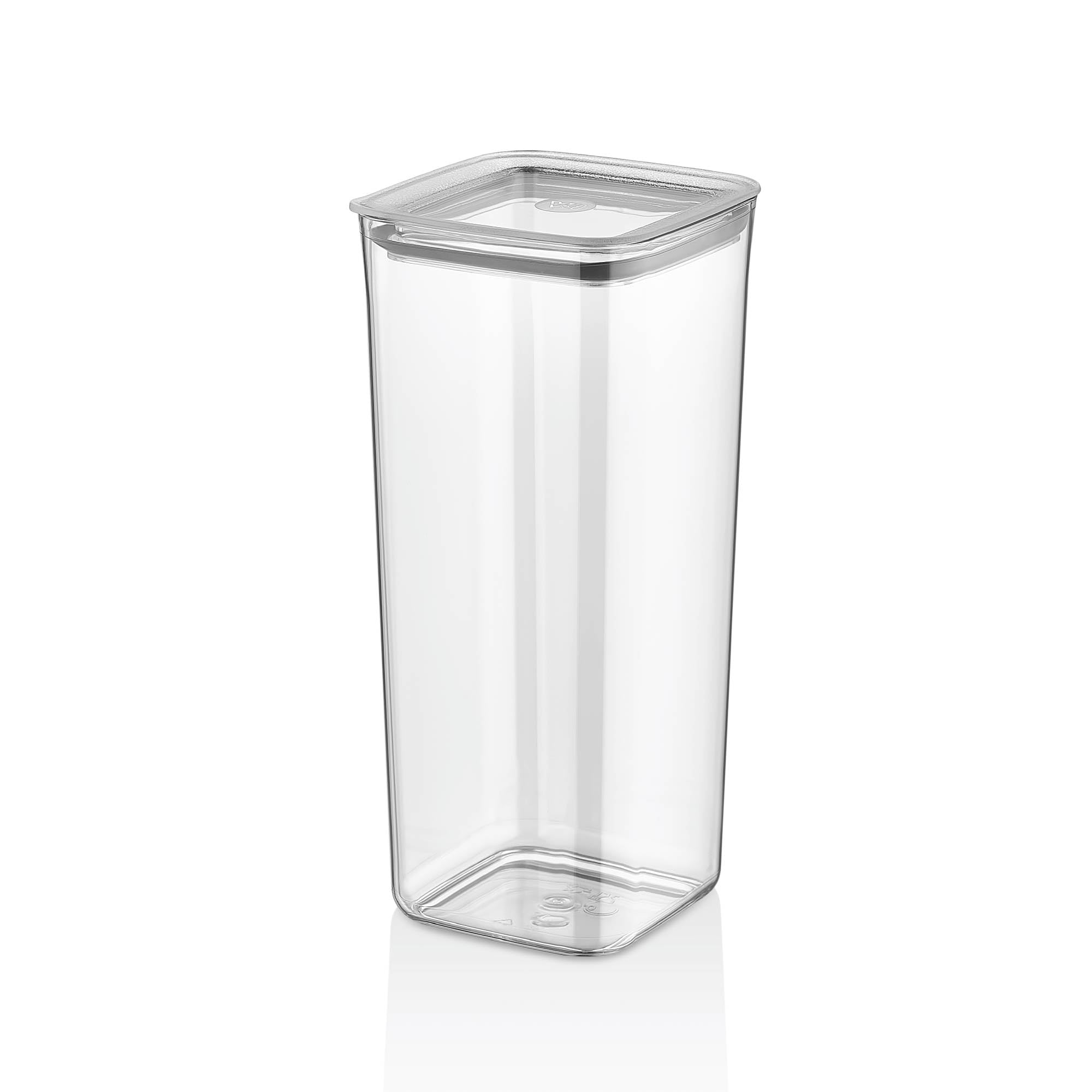 Vip Ahmet 12er luftdichtes Frischhaltedosen-Set für Küche und Speisekammer, vakuumversiegelte, BPA-freie Kristall-Glimmerdosen für Müsli, Mehl, Nudeln und Gewürze, 1,7 l Volumen