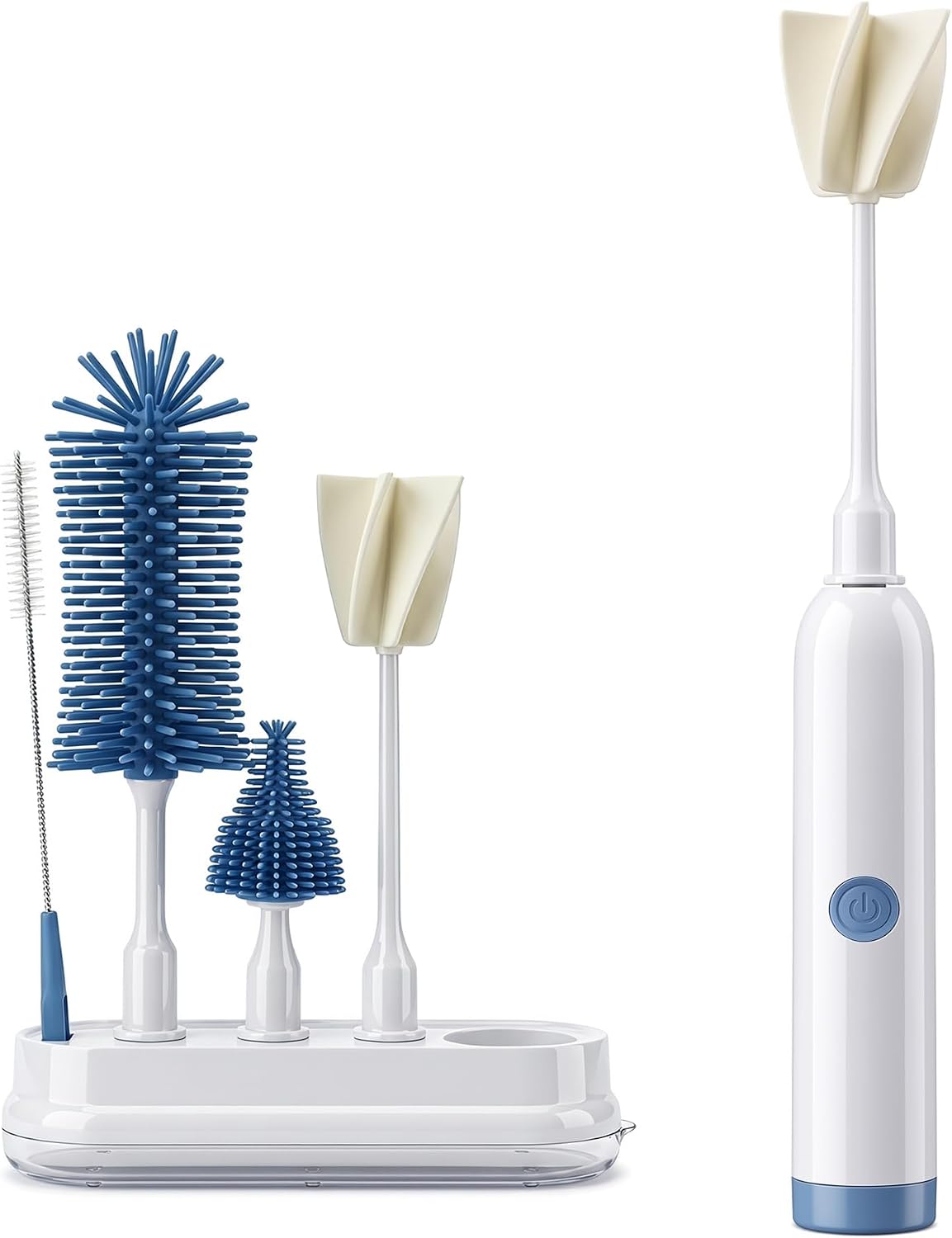 KIAVEZO Electric Resin Mixer and Cup Cleaner Kit, Epoxy Resin Stirrer