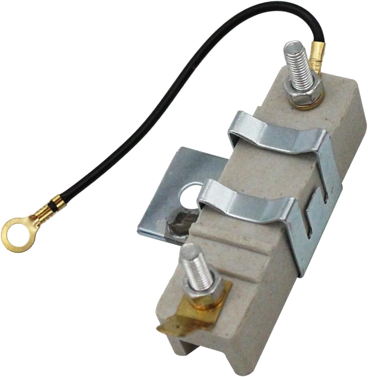 Ballast Resistor Coil Resistor for Easier Ignition with a 1.5 Ohms Ballast Coil for Car Enthusiasts and DIYers Metal,Ceramic,Random Color