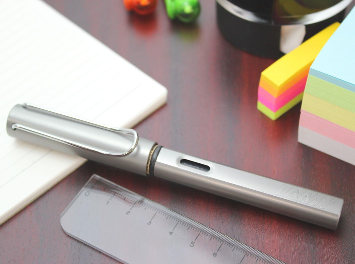 LAMY Ramie Fountain Pen Ulster Graphite L26 Dual Use Genuine Imported