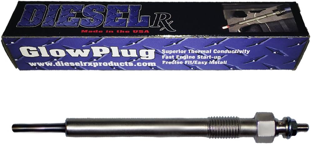 DieselRx DRX00058-8 - Glow Plugs For Duramax 6.6L with LLY, LB7 Engines - Pack of 8